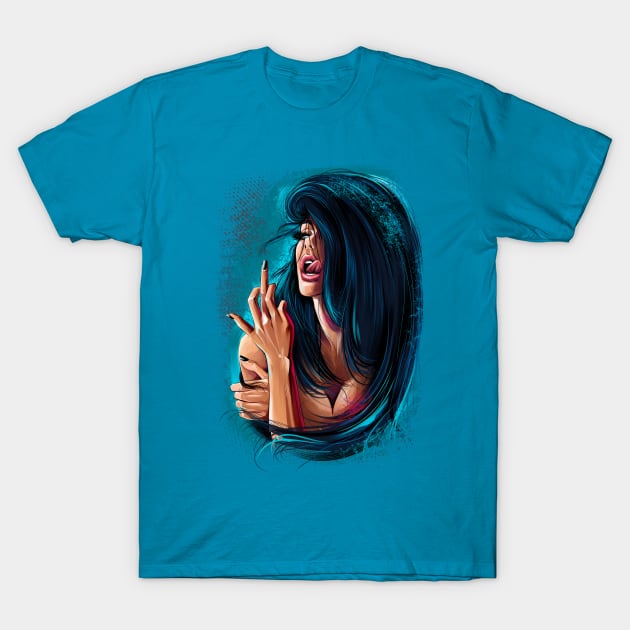 sexy girl T-Shirt by Chack Loon